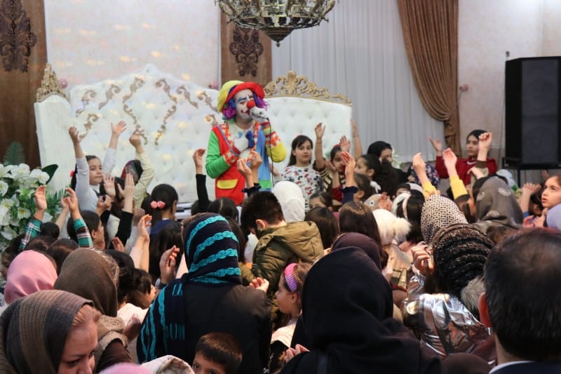 برگزاری جشن در شعبه واوان